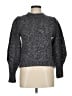 Madewell Tweed Gray Pleat-Shoulder Pullover Sweater Size M - photo 1