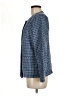 Chico's Checkered-gingham Blue Blazer Size Med (1) - photo 5