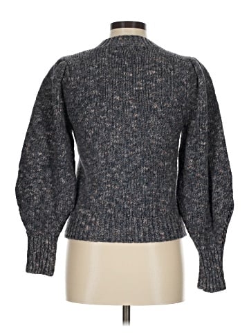 Madewell Pleat-Shoulder Pullover Sweater (view 2)