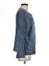 Chico's Checkered-gingham Blue Blazer Size Med (1) - photo 4