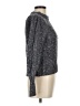 Madewell Tweed Gray Pleat-Shoulder Pullover Sweater Size M - photo 4