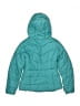 Columbia 100% Polyester Solid Teal Snow Jacket Size S (kids) - photo 2