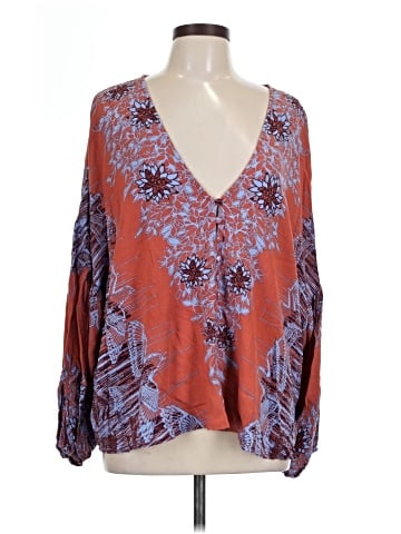 Free People 3/4 Sleeve Blouse (view 1)