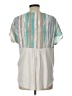 Porridge Silver Short Sleeve Blouse Size Lg (3) - photo 2