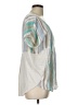 Porridge Silver Short Sleeve Blouse Size Lg (3) - photo 4