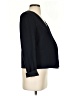 Theory 100% Virgin Wool Black Wool Blazer Size 4 - photo 4