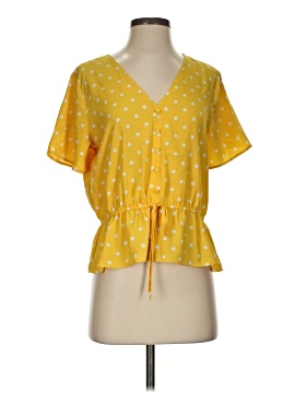 Ann Taylor Loft Outlet Short Sleeve Blouse