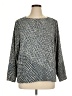 Nic + Zoe Gray Long Sleeve Blouse Size XL - photo 1