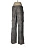 Any Body Animal Print Gray Cargo Pants Size M - photo 2