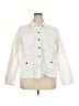Woolrich Solid White Ivory 3/4 Sleeve Button-Down Shirt Size 2X - photo 1