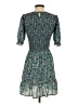 Trixxi 100% Polyester Paisley Teal Casual Dress Size S - photo 2