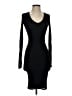 BCBGMAXAZRIA Solid Black Cocktail Dress Size XXS - photo 1