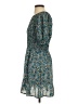 Trixxi 100% Polyester Paisley Teal Casual Dress Size S - photo 5