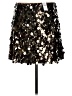 Ann Taylor LOFT 100% Polyester Stars Black Formal Skirt Size 10 - photo 2
