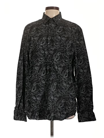 Express Long Sleeve Button-Down Shirt (view 1)