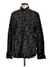 Express Paisley Black Long Sleeve Button-Down Shirt Size L - photo 1