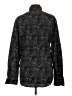 Express Paisley Black Long Sleeve Button-Down Shirt Size L - photo 2
