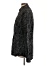 Express Paisley Black Long Sleeve Button-Down Shirt Size L - photo 5