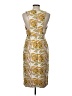 Gianni Bini Tropical Yellow Cocktail Dress Size L - photo 2