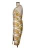 Gianni Bini Tropical Yellow Cocktail Dress Size L - photo 5