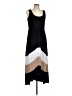 Sandra Darren Chevron-herringbone Black Casual Dress Size 12 - photo 1