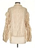 525 America 100% Acrylic Tan Pullover Sweater Size S - photo 1