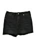 Forever 21 Plus Black Denim Shorts Size 29 waist - photo 1