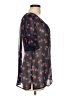 Liz Claiborne 100% Polyester Gray Short Sleeve Blouse Size L - photo 4
