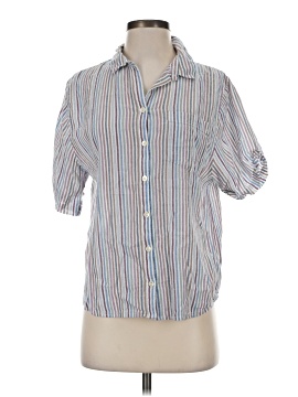 Madewell Chronicle Shirt in Rainbow Stripe (view 1)