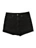 Forever 21 Black Denim Shorts Size 29 waist - photo 1