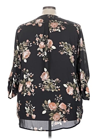 J for Justify 3/4 Sleeve Blouse (view 2)