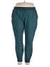Athletic Works Teal Active Pants Size 22 - photo 1