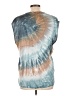 Assorted Brands Tie-dye Teal Short Sleeve Top Size L - photo 2