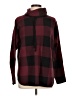 Adrienne Vittadini Plaid Burgundy Pullover Sweater Size L - photo 1