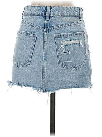 Zara Denim Skirt (view 2)