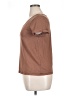 Max Studio Brown Short Sleeve Top Size XL - photo 5