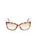 Gucci Brown Bamboo Accent Sunglasses One size - photo 1