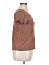 Max Studio Brown Short Sleeve Top Size XL - photo 4
