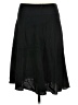 Nic + Zoe Solid Black Formal Skirt Size 6 - photo 2