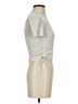 Zara Ivory Short Sleeve Turtleneck Size S - photo 4