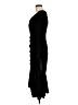 Unbranded 100% Polyester Black Cocktail Dress Size M (estimated) - photo 5
