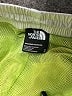 The North Face 100% Polyester Color Block Green Athletic Shorts Size M - photo 3
