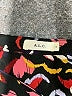 A.L.C. 100% Silk Floral Black Long Sleeve Silk Top Size 4 - photo 7