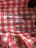 Vineyard Vines Checkered-gingham Pink Long Sleeve Button-Down Shirt Size 8 - 10 - photo 3