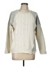 Democracy Color Block Ivory Pullover Sweater Size L - photo 1