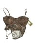 Assorted Brands Animal Print Brown Swimsuit Top Size L - photo 1