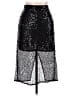J.Crew Collection Stars Black Gold Formal Skirt Size 10 - photo 1