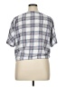 Style&Co Blue Short Sleeve Blouse Size XL - photo 2