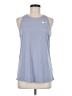 Nike 100% Polyester Blue Active Tank Size M - photo 1
