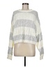 No Boundaries Stripes White Pullover Sweater Size M - photo 1